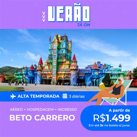 pacote para beto carrero.